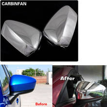 Cubierta de espejo retrovisor de ABS cromado, embellecedor para Mazda 12, 13, CX-5, CX5, 2012, 2013, 2 uds. Por juego 2024 - compra barato