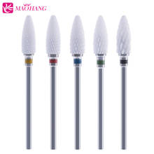 Ceramic Nail Drill Bit Nozzle Milling Cutter Electric Pedicure Machine Apparatus Accessory Nail File 2024 - buy cheap