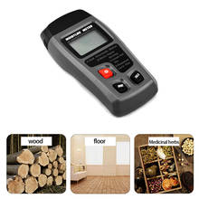 Testador digital de umidade de madeira, 0-99, 99.9%, tela lcd, dois pinos, higrômetro, medição de umidade, madeira úmida, detector 2024 - compre barato