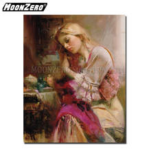 5D DIY Diamond painting Woman picture Full Square/Round Diamond Embroidery Mosaic Cross stitch Gift Home decor WYZ20200405 2024 - buy cheap