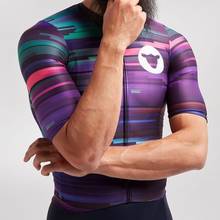 Camiseta de ciclismo profesional para hombre, camisa de manga corta con respiración de aire, para ciclismo de montaña, de verano, novedad de 2021 2024 - compra barato