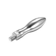 Uxcell-manopla giratória m10 x 12mm, puxador de metal e plástico 2024 - compre barato