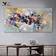 Colorful Scandinavian Oil Painting on Canvas Posters and Prints Cuadros Wall Art Pictures For Living Room Home Decor 2024 - buy cheap