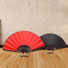 8 Inch Silk Cloth Blank Chinese Folding Fan Wooden Bamboo Antiquity Folding Fan For Calligraphy Painting Home Decor 2024 - buy cheap