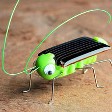 Развивающий робот-Кузнечик на солнечной батарее, требуемый гаджет, подарок, солнечные игрушки, без батареек для детей 2024 - купить недорого