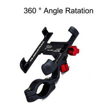 Black Color 360° Phone Holder CNC Aluminum Alloy Bracket Mount Stand for Motorcycle Bicycle MTB 2024 - buy cheap