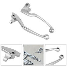 Chrome motocicleta frente alavancas de freio de embreagem para yamaha v-star 650 400 personalizado universal, v-estrela 1100 personalizado 1999-2009 2024 - compre barato