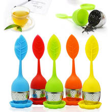 Tea Infuser Tea Strainer Non-toxic Silicone Tea Infuser Tea Bag lovely Reuseable Brewing Device Herbal Spice Filter Kitchen Tool 2024 - buy cheap