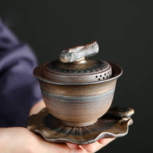 LUWU ceramic teapots gaiwan vintage teaware a tea sets chinese kung fu tea set drinkware 2024 - buy cheap