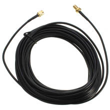 Cable de extensión de RP-SMA, enrutador de antena WiFi profesional, estándar RG174, señal estable, macho y hembra, Coaxial, para ordenador Universal 2024 - compra barato