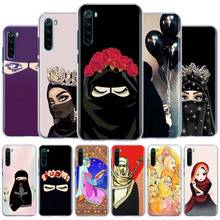 Luxury Hijab Girl Muslim Islamic Gril Eyes Case for Xiaomi Redmi Note 8T 9S 9 Pro 6 7 8 Pro 6A 7A 8A 9A 9C K20 K30 Pro Cover 2024 - buy cheap