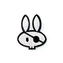 1Pcs Rabbit (Size:3.7X4.5cm) DIY Cloth Badges Embroidered Applique Sewing Patches Clothes Stickers Apparel Accessories Patch 2024 - buy cheap