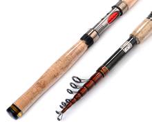 FISH KING Telescopic Carp Fishing Rod Pole 24T 99% Carbon 1.8m 2.1m 2.4m 2.7m 3m High Quality Carbon Spinning Boat Rock Sea Rod 2024 - buy cheap