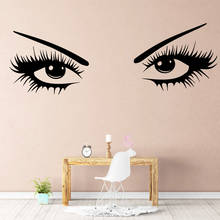 Adesivo de decoração de parede para casa, decoração divertido com olhos para sala de estar, quarto, mural removível, vinilo, decorativo, ólejki na sciane 2024 - compre barato