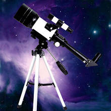 Высокомощный астрономический телескоп рефракционного типа F30070 HD, профессиональное Многослойное оптическое покрытие со штативом 2024 - купить недорого