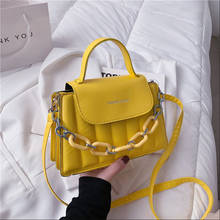 PU Leather Women Fashion Bags 2021 Luxury Designer Girls Female Shopper Casual New Solid Color Chain Classic Purses and Handbags 2024 - buy cheap