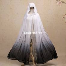 2022 traditional chinese hanfu coat women fairy dress ancient princess suit national stage folk dance costume hanfu cloak 2024 - buy cheap