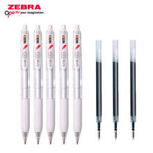2/3/5Pcs ZEBRA Gel Pen Red Feather Limited Edition JJ99 0.5mm Replaceable Refill Pressed JJ15 Student White Rod Pens For School 2024 - buy cheap