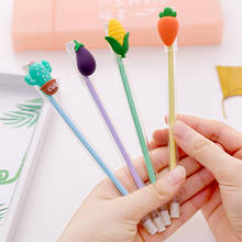 0.5mm Cute Kawaii vegetables Gel Pen Signature Pens Escolar Papelaria For Office School Writing Supplies Stationery Gift 2024 - buy cheap