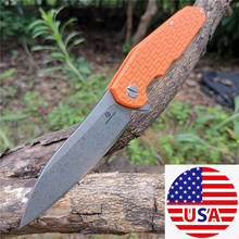 Folding Knife,Blade:D2,Handle:G10+Stainless Steel EDC Tools Knives Good for Hunting Camping Survival Outdoor and Everyday Carry 2024 - buy cheap
