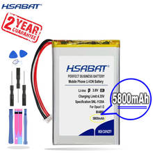 New Arrival [ HSABAT ] 5800mAh Replacement Battery for Charm Opus Opus1 Opus2 Player 1 2 2024 - buy cheap