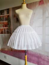 Costumebuy Adjustable Gown Underskirt Short Dress Cosplay Petticoat Chiffon Lolita Petticoat Ballet Rockabilly Crinoline 2024 - buy cheap
