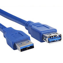 Удлинительный кабель USB, 0,3 м, 0,5 м, 1 м, 1,2 м, 1,8 м, 3 м, штекер-гнездо, для передачи данных, для ПК, телефона 2024 - купить недорого