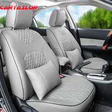 Автокресла из искусственной кожи для Citroen C5, черные автомобильные чехлы для сидений и поддерживающие автомобильные подушки для сидений, аксессуары для интерьера 2024 - купить недорого