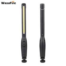 Wasafire 2 шт./лот USB Перезаряжаемый COB светодиодный Рабочий фонарь, 1 * COB световая полоса, фонарик, ночник, лампа для ремонта автомобиля, кемпинга 2024 - купить недорого