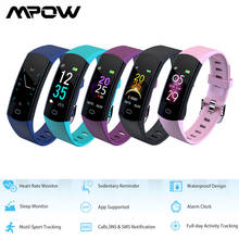 0.96 inch Unisex Smart Wristband Waterproof IP67 Heart Rate Tracker Fitness Bracelet Colorful Screen Health Monitor Wristband 2024 - buy cheap