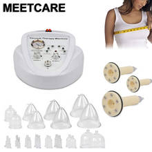 Electric Vacuum Therapy Massage Vacuum Cupping Breast Enhancer Pump Enlarger Penis Machine with Suction Cups Beauty Instrument 2024 - buy cheap