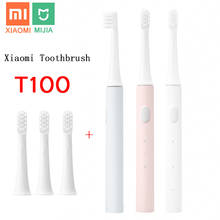 Xiaomi Mijia T100 Sonic электрическая зубная щетка для взрослых ультразвуковая автоматическая зубная щетка USB перезаряжаемая Водонепроницаемая зубная щетка Xiaomi 2024 - купить недорого