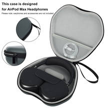 Bolsa de transporte de viaje, funda protectora para auriculares AirPod Max, accesorios protectores transparentes 2024 - compra barato