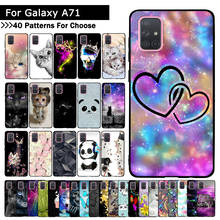 Capa de silicone tpu macio, capinha traseira para samsung galaxy a71, 2019 2024 - compre barato