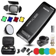 Godox AD200 Kit 200Ws 2.4G TTL Pocket Flash Strobe 1/8000 HSS Cordless Monolight 2900mAh Lithimu Battery and Bare Bulb/Speedlite 2024 - buy cheap