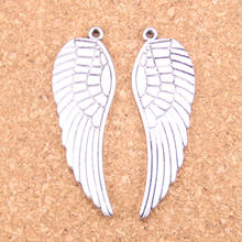 6pcs Charms angel wings 47x15mm Antique Pendants,Vintage Tibetan Silver Jewelry,DIY for bracelet necklace 2024 - buy cheap