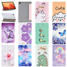 Para samsung galaxy tab a7 tablet caso 10.4 2020 dos desenhos animados do plutônio dobra bonito capa para samsung tab a7 10.4 SM-T505 SM-T500 caso meninas 2024 - compre barato