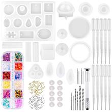 Resin Molds, 149 Pieces Silicone Resin Casting Molds and Tools Kit for Jewelry Resin Craft Making 2024 - buy cheap