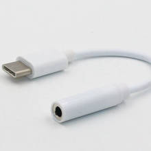 Type-C-3,5 мм кабель для наушников адаптер Usb 3,1 type C USB-C-3,5 AUX аудио M-F разъем для Xiaomi 6 Mi6 Letv 2 Pro 2 Max2 2024 - купить недорого