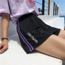 Summer vintage track shorts women vetement femme loose high waist pantalones cortos mujer wild Harajuku biker spodenki damskie 2024 - buy cheap