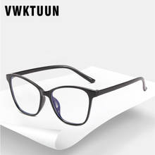 VWKTUUN Blue Light Blocking Glasses Cat Eye Women Men Optical Glasses Frame Anti Blue Light Ray Myopia Glasses Frames 2024 - buy cheap