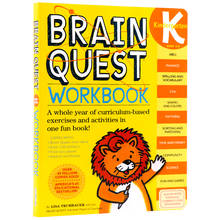 Brain Quest Workbook Kindergarten K English Textbook Exercises Questions and Answers for Kids Age 5-6 2024 - buy cheap