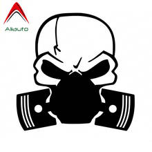 Aliauto Personality Car Sticker Die Cut Skull Mask Vinyl Styling Accessories PVC Decal for Honda Civic Mitsubishi Lada,15cm*15cm 2024 - buy cheap