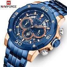 NAVIFORCE Brand Mens Sport Watches Luminous Waterproof Quartz Watch Men Date Chronograph Wristwatch Military Relogio Masculino 2024 - buy cheap