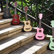 21 дюймов липа Гавайские гитары укулеле Музыкальные инструменты светильник вес маленький корпус Гавайские гитары для любителей укулеле 2024 - купить недорого