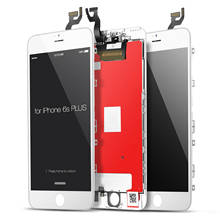 100% без битых пикселей ЖК-дисплей для iPhone 6 S Plus смартфон Замена с сенсорным экраном дигитайзер сборка для iPhone 6 S Plus экран 2024 - купить недорого