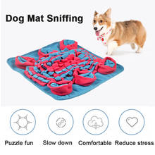 Pet Dog Sniffing Mat Washable Dog Sniff Training Blanket Non Slip Fleece Pads Relieve Stress Nosework Interactive Toys Dog Toys 2024 - buy cheap