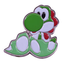 Yoshi ovo emblema de incubação super fãs engraçado acessório 2024 - compre barato