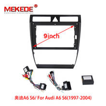 MEKEDE Car Radio Fascias Adaptor For Audi A6 S6 1997-2004 /A3 2003-2012/TT 2006-2012 /A4 Stereo Frame Car Mount Panel Dashboard 2024 - buy cheap