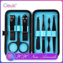 Manicure Set Nail Art Tools Set for Manicure Pedicure Professional Accessoires Nail Clipper Cutter File Cuticle Pusher 7pcs Kit 2024 - buy cheap